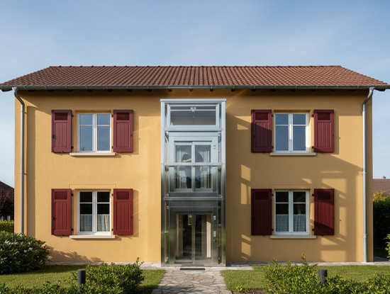 miniascensore per edificio a due piani cagliari