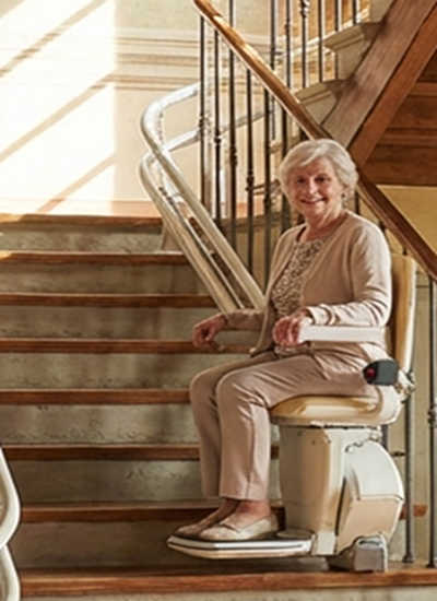 poltroncina montascale con doppio binario cagliari