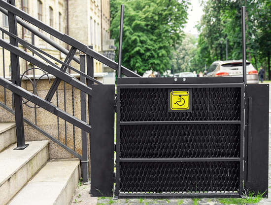 elevatore a cestello per disabili olbia